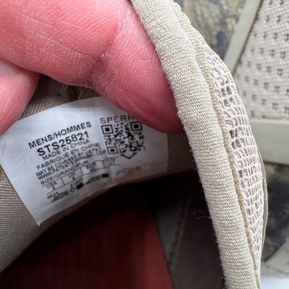 NWT Sperry cutwater deck shoes/ Boots Realtree camo olive Size 9 - Picture 10 of 12